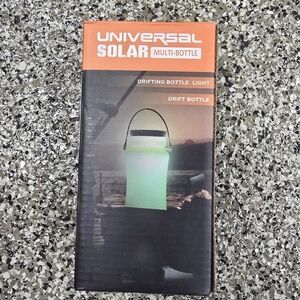 Universal Solar-Powered Waterproof/Floating  Container Light